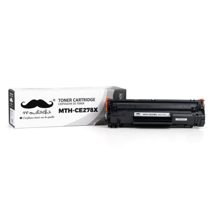 Compatible HP 78X CE278X Black Toner Cartridge High Yield - Moustache® - 1/Pack