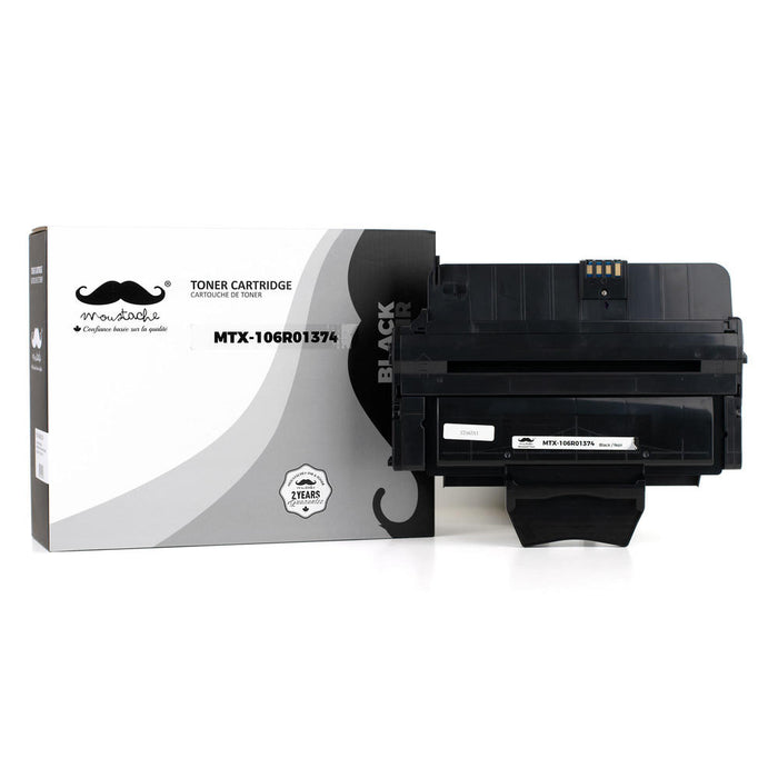 Xerox 106R01374 106R1374 Compatible Black Toner Cartridge High Yield - Moustache®