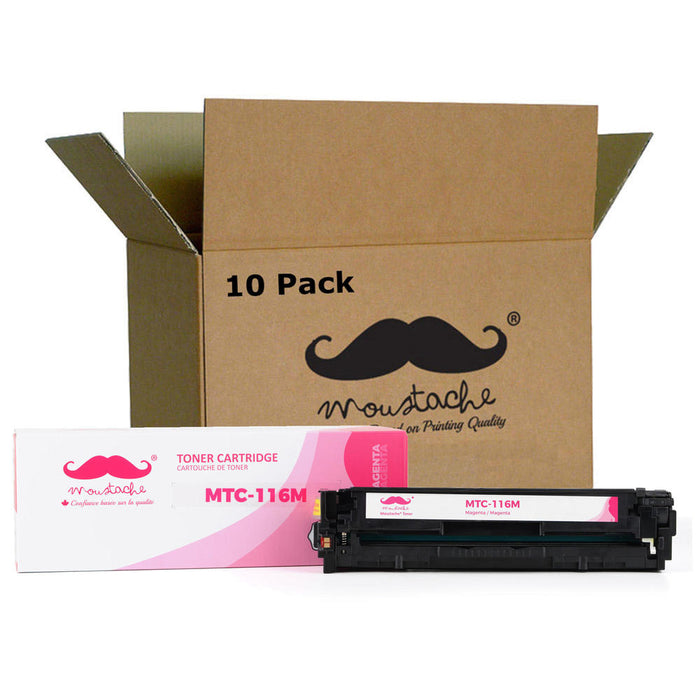 Canon 116M 1978B001AA Remanufactured Magenta Toner Cartridge - Moustache® - 10/Pack