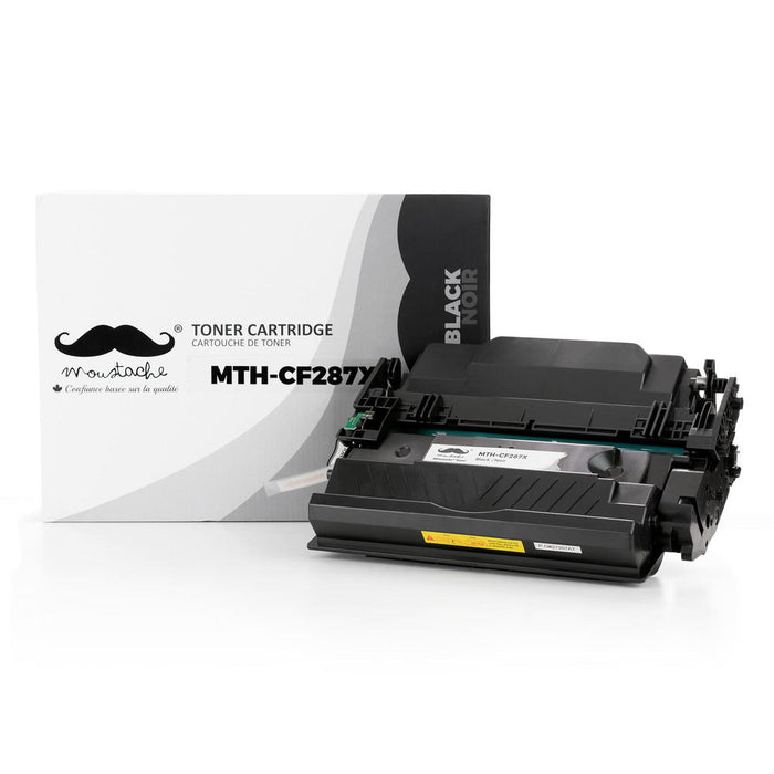 Compatible HP 87X CF287X Black Toner Cartridge High Yield - Moustache®