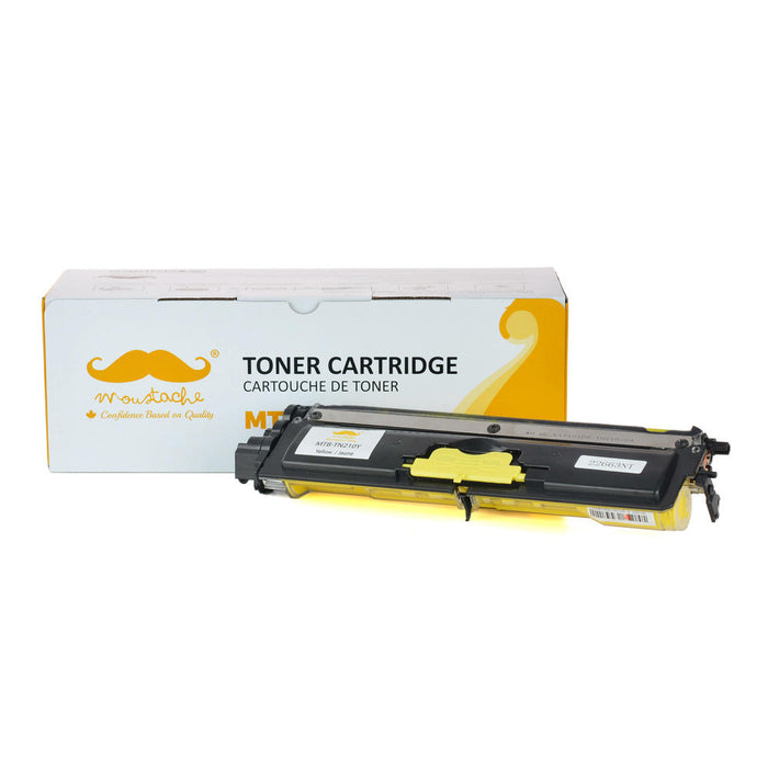 Brother TN210Y Compatible Yellow Toner Cartridge - Moustache® - 1/Pack