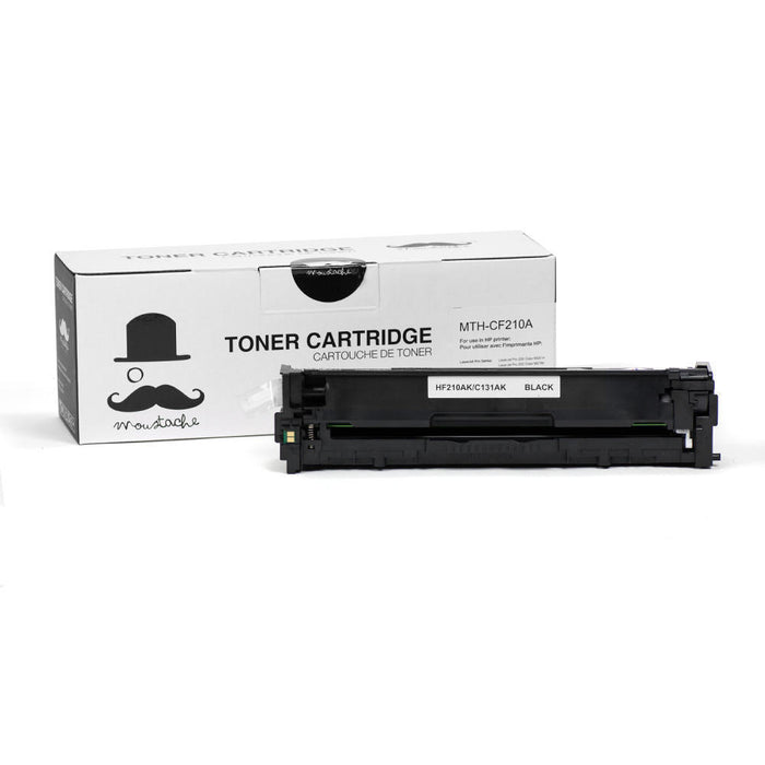 Remanufactured HP 131A CF210A Black Toner Cartridge - Moustache® - 1/Pack