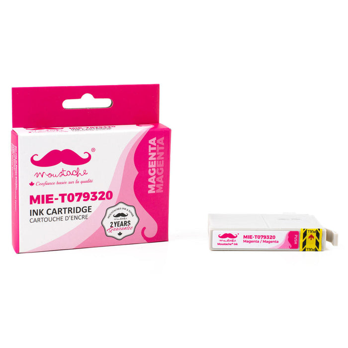 Epson 79 T079320 Compatible Magenta Ink Cartridge High Yield - Moustache® - 1/Pack
