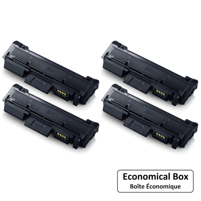 Samsung MLT-D116L SU832A Compatible Black Toner Cartridge - Economical Box - 4/Pack
