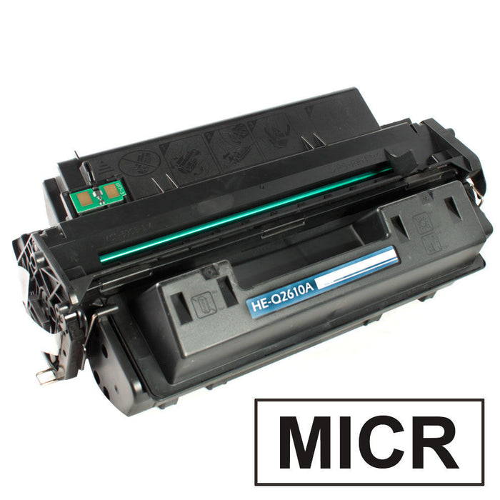 Compatible HP 10A Q2610A MICR Black Toner Cartridge