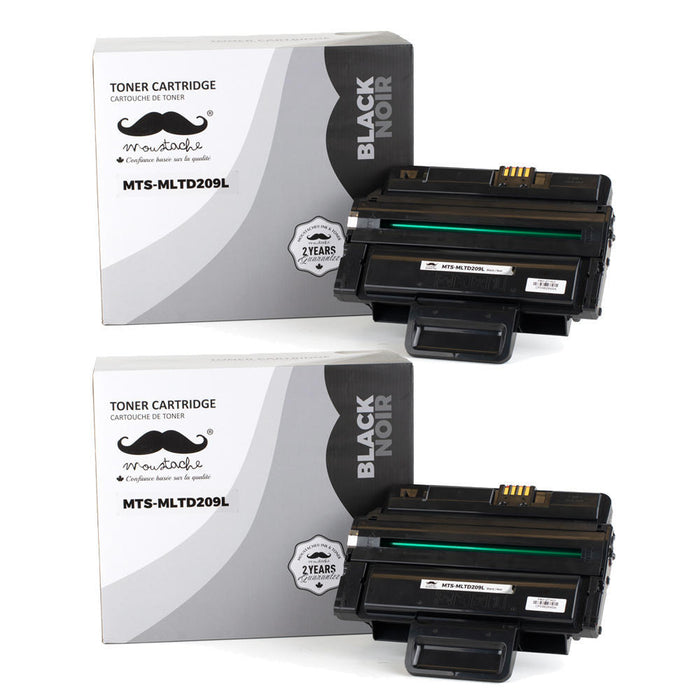 Samsung MLT-D209L Compatible Black Toner Cartridge - Moustache® - 2/Pack
